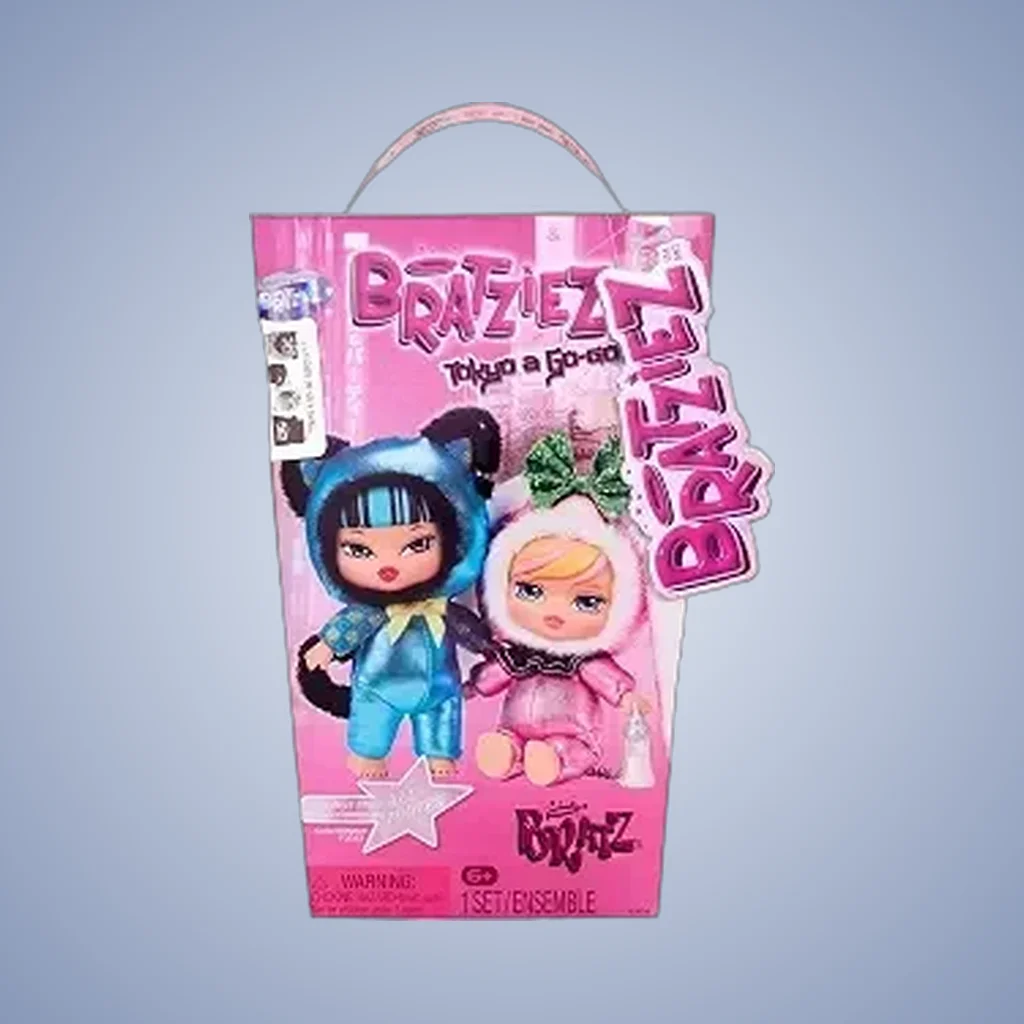 Bratz Bratziez Tokyo a Go-Go Seriez Plush Blind Box with Charm Clip and Accessory