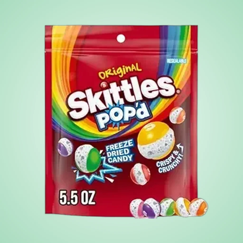 SKITTLES POP'd Originals Freeze Dried