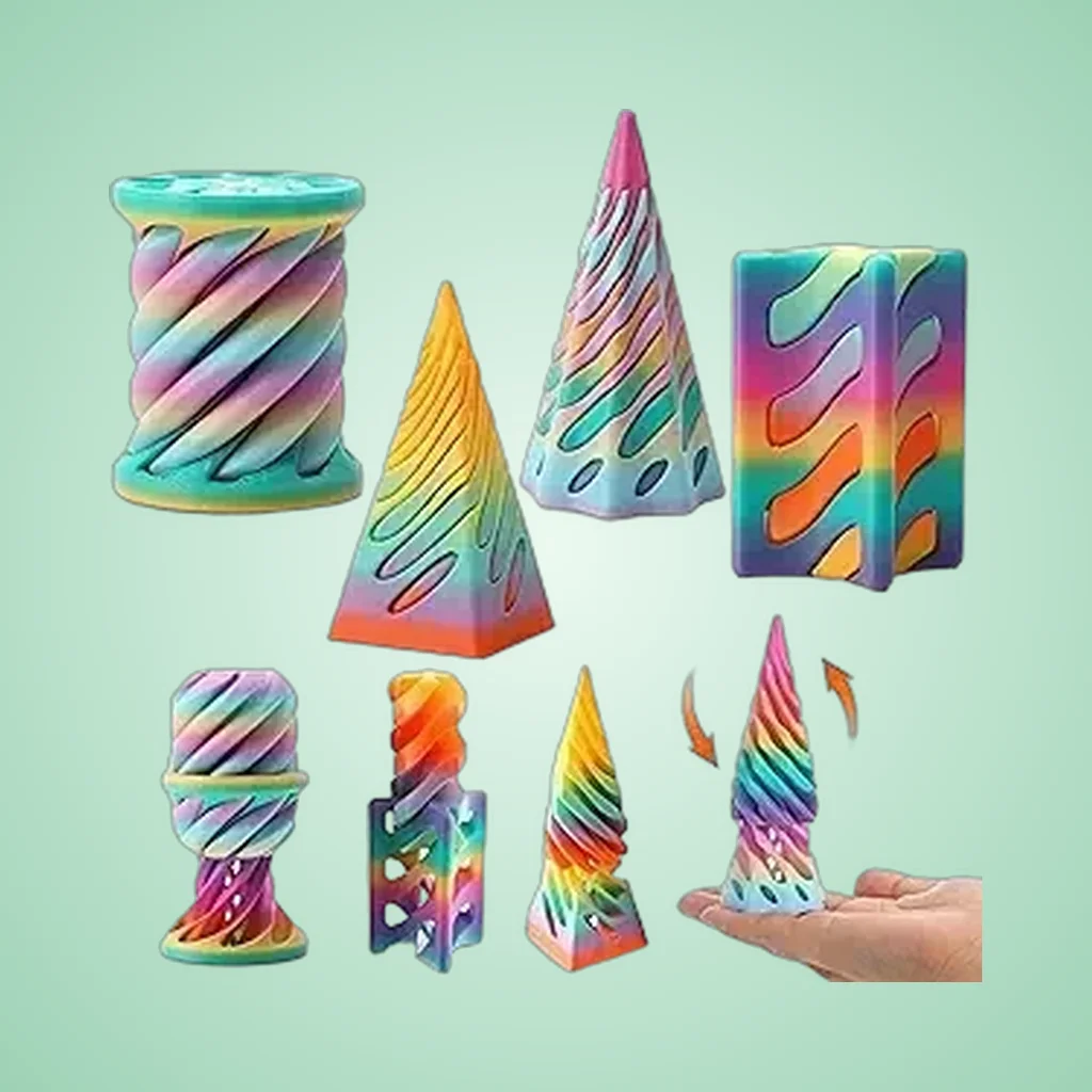 Impossible Cone Fidgets [4pc]
