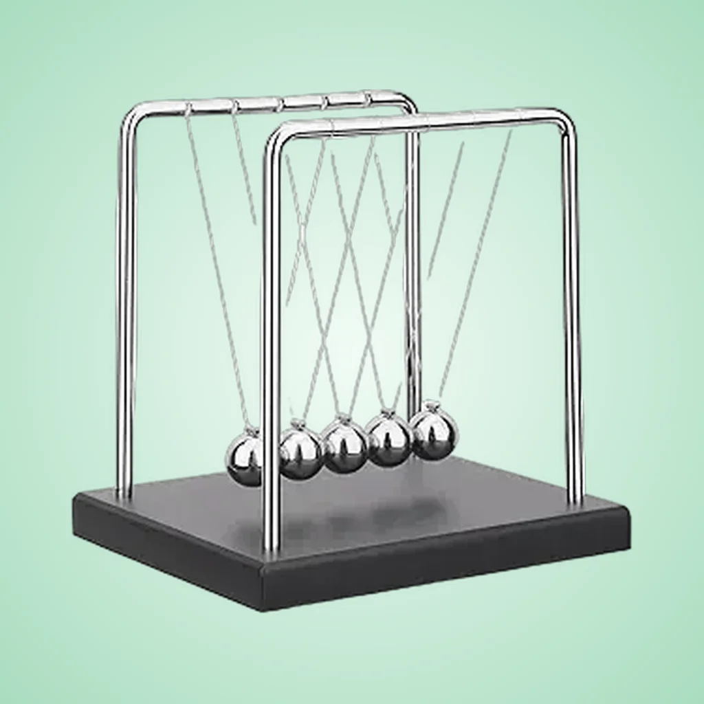 Newtons Cradle 5 Large Beads